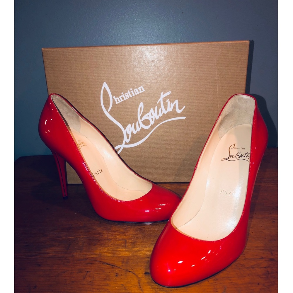 ❤️ NEW Louboutin Heels Red Bottoms ❤️ - Picture 2 of 8